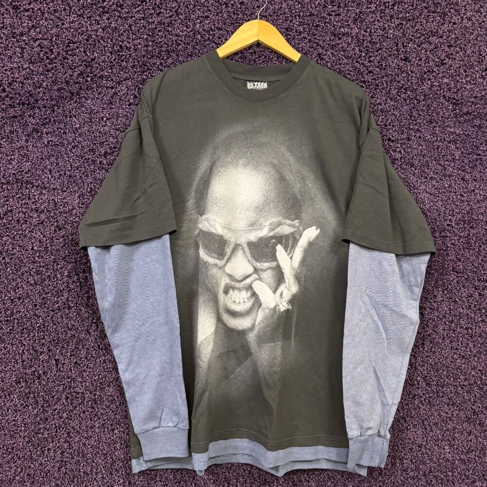 Rihanna Since 2005 R20 Oversized Pop Layered Long Sleeve L